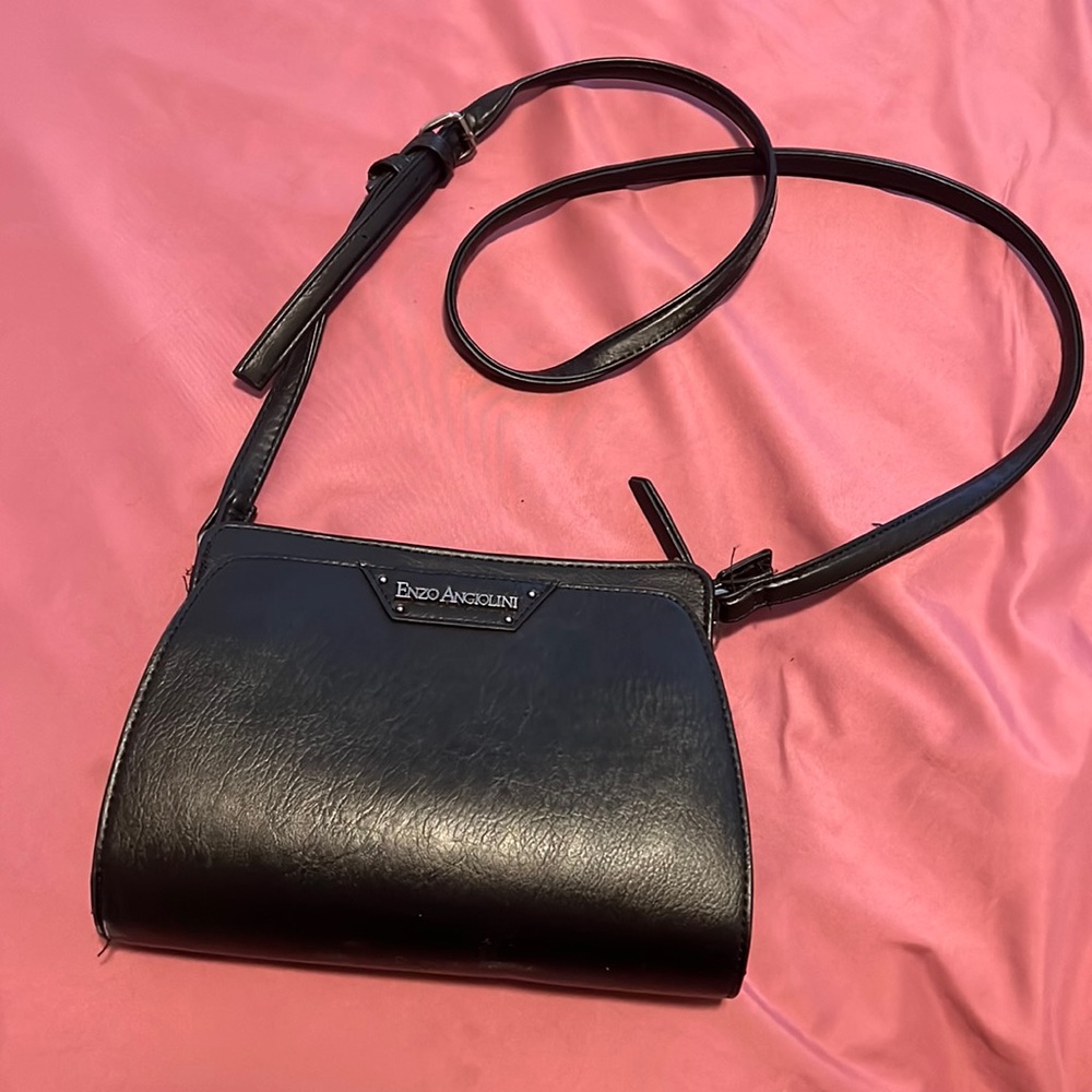Black cross body purse